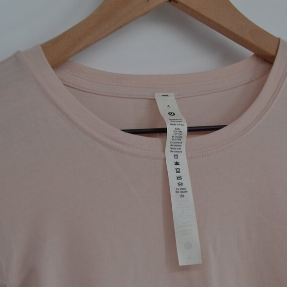 NEW Lululemon Gather and Grow Long Sleeve Top Feather Pink Wraparound Waist 4 - Picture 6 of 8